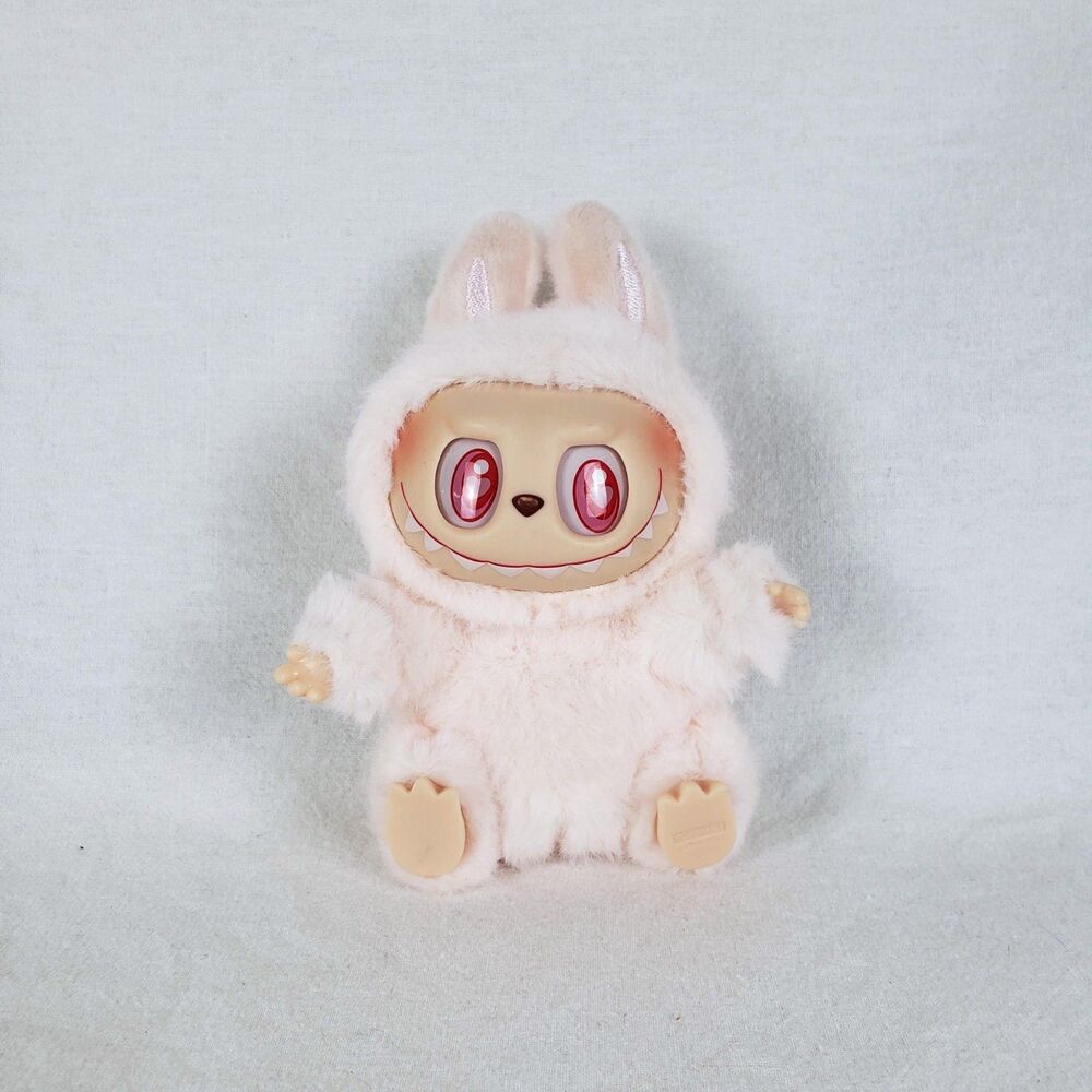 Pop Mart Labubu The Monsters Have a Seat DADA Pink Plush Keychain